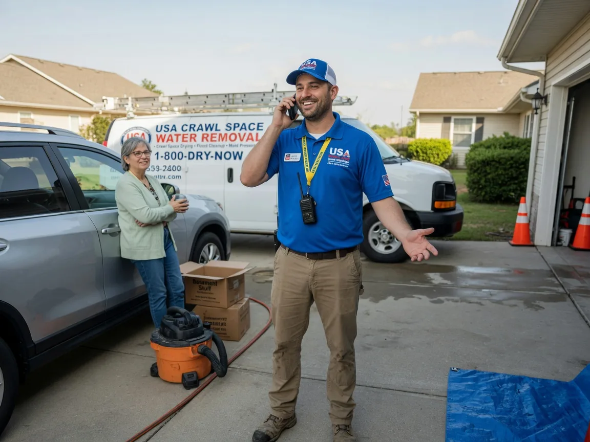 Crawl Space Water Removal Waddy, KY FAQs